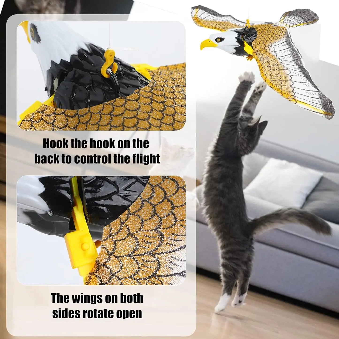 Bird Repellent Hanging Eagle Hawk